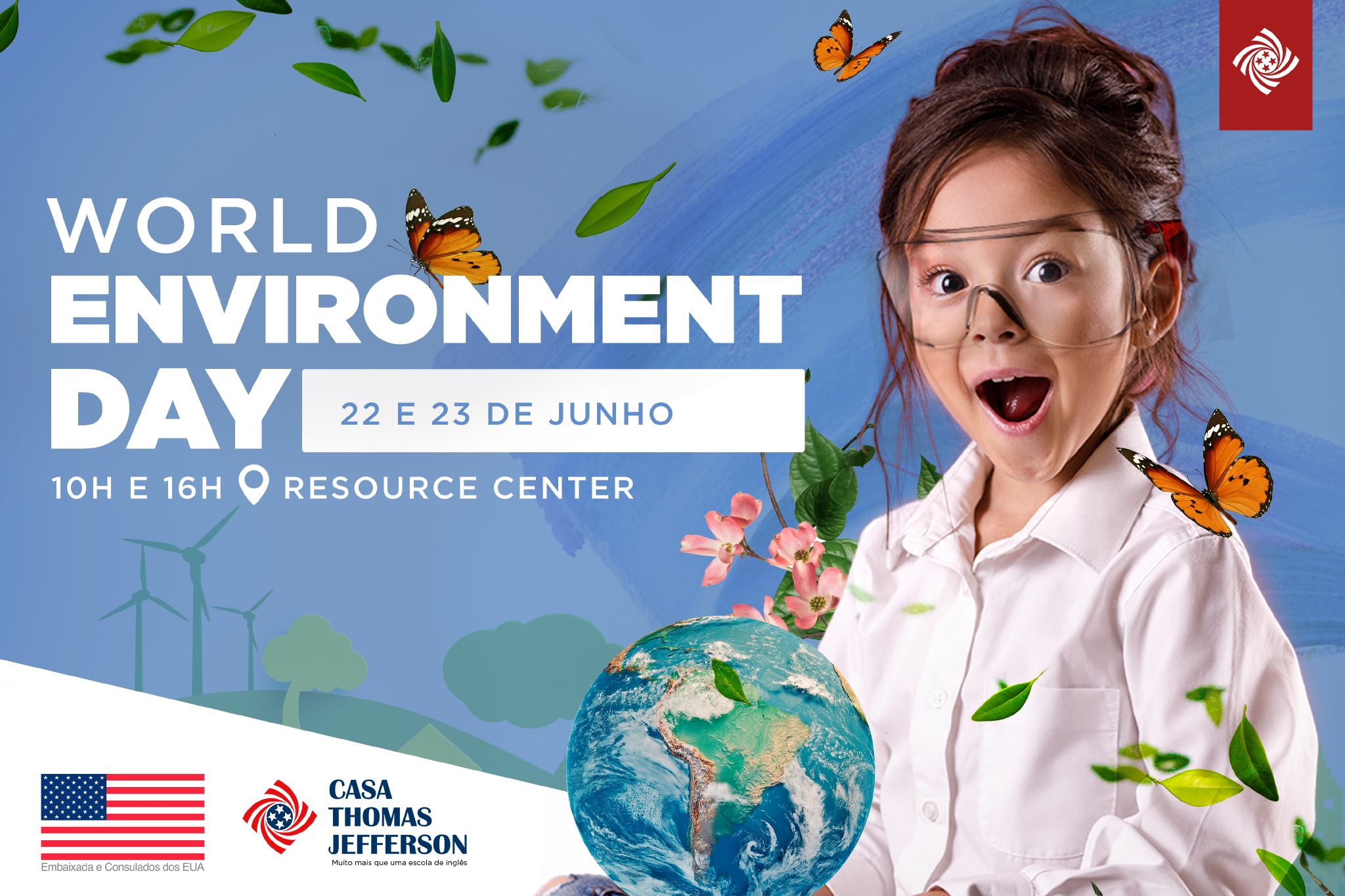Programação de junho Resouce Center: World Environment Day