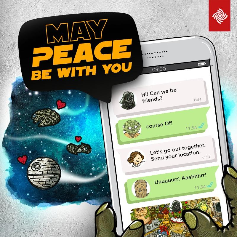 May The 4th - May Peace Be With You!